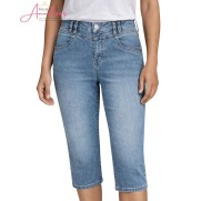 Red Button Capri Broek Suze Midstone SRB4823 L21 Red Button Capri Broek Suze Midstone SRB4823 L21